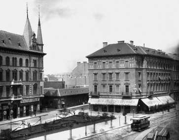 Baross kvhz a Jzsef krt s a Krdy Gyula utca sarkn 1894 krl, Klsz Gyrgy felvtele