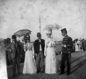Trsasg az getn, 1900-as vek, amatr csoportkp