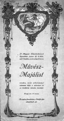 Meghv a Mvsz Majlisra, 1900-as vek eleje